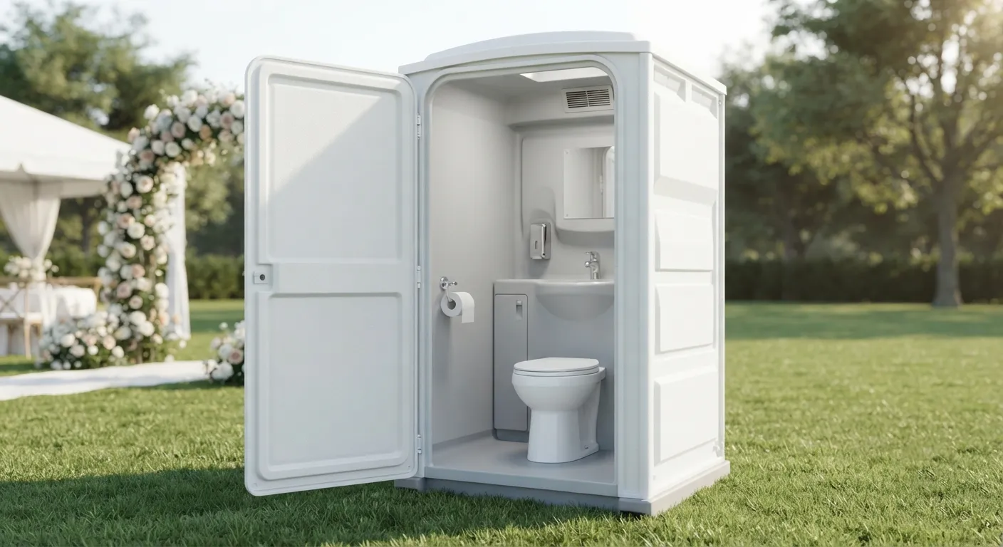 Deluxe Flushable Porta Potty in Delray Beach, FL