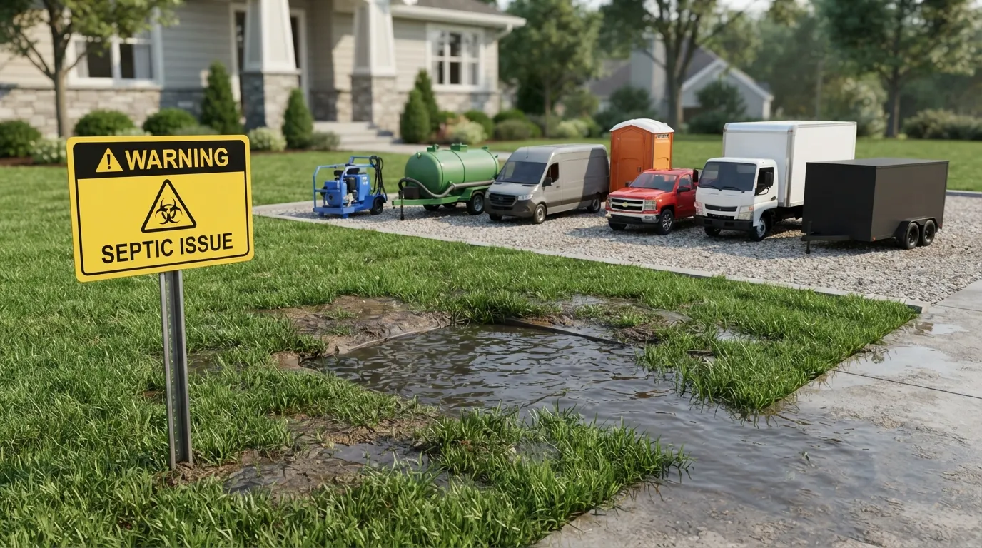 Septic Tank Warning Signs in Delray Beach, FL
